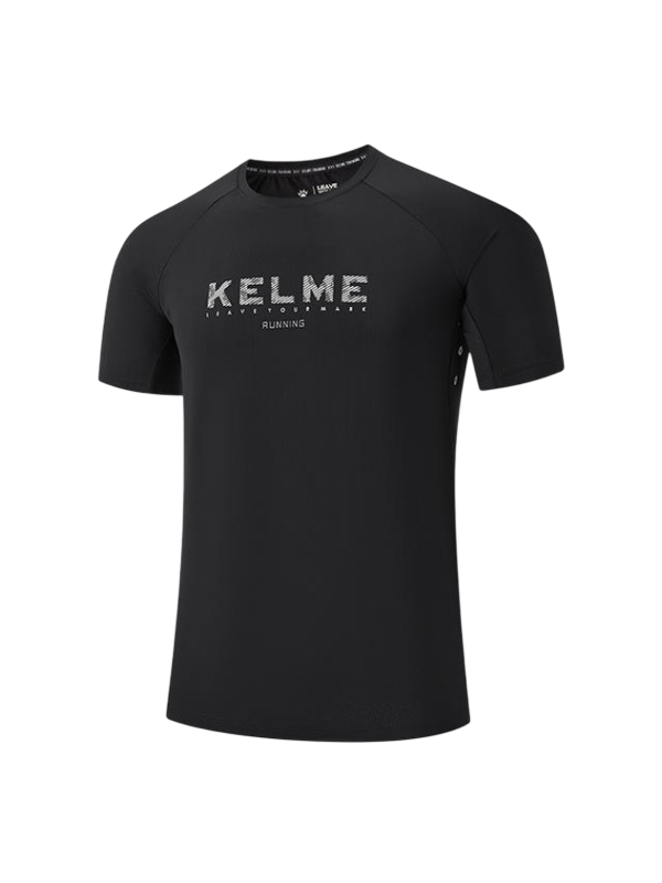 Футболка KELME Crew Neck Short-sleeved T-shirt Black