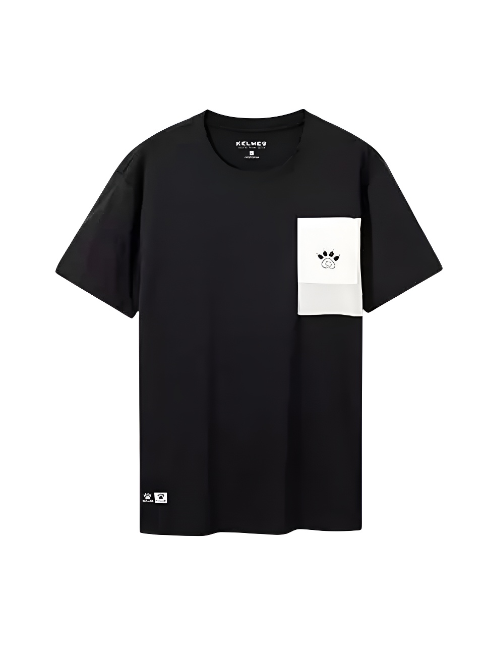 Футболка KELME Round Neck Short T Black