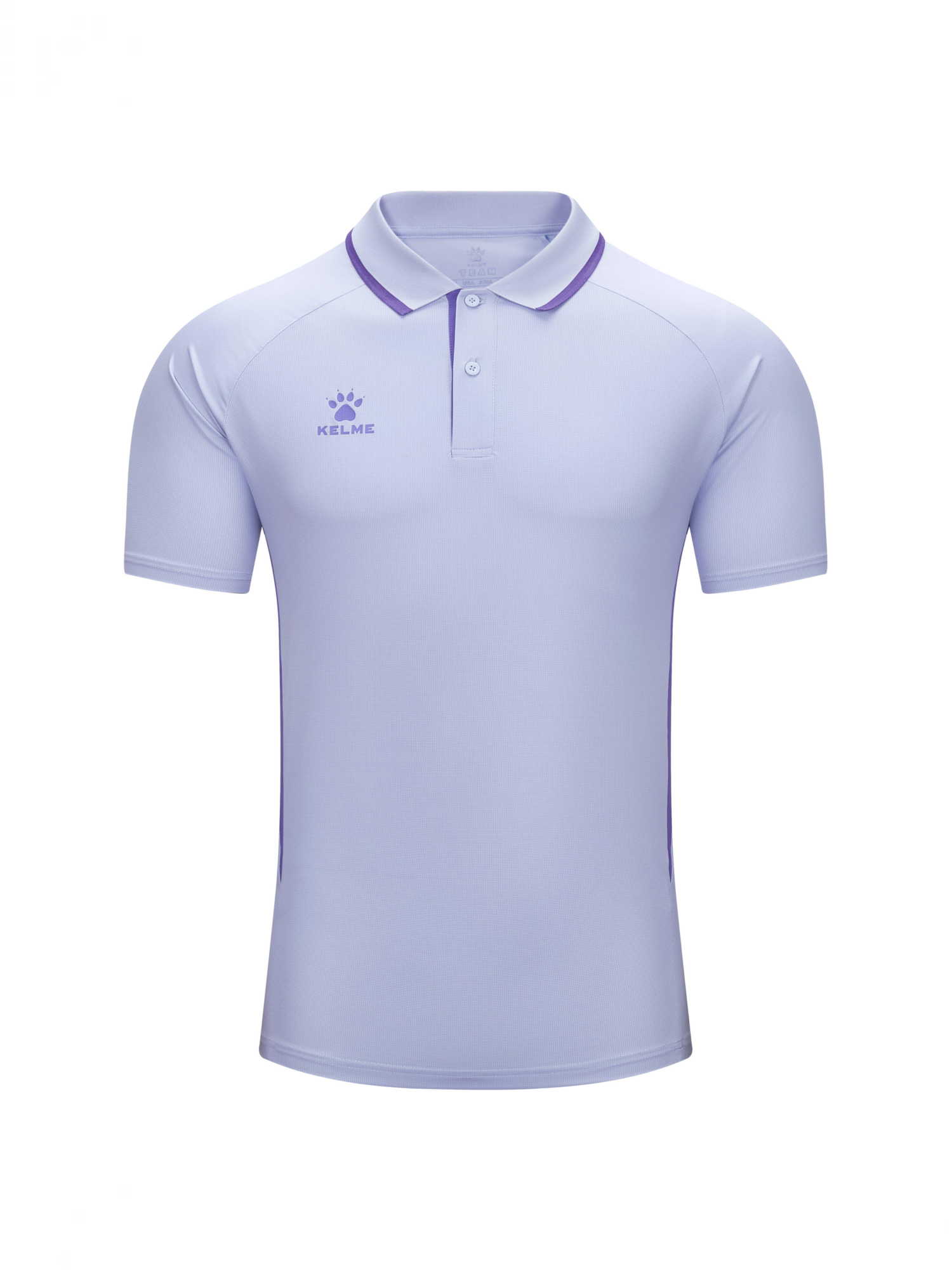 Футболка-поло KELME Short-sleeved Polo Shirt Light Gray