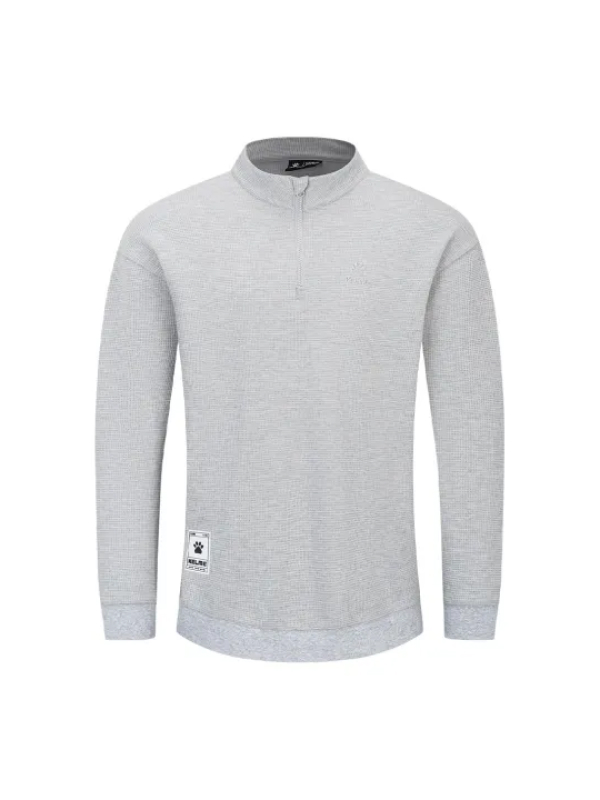 Свитшот KELME Half-placket Sweatshirt Grey
