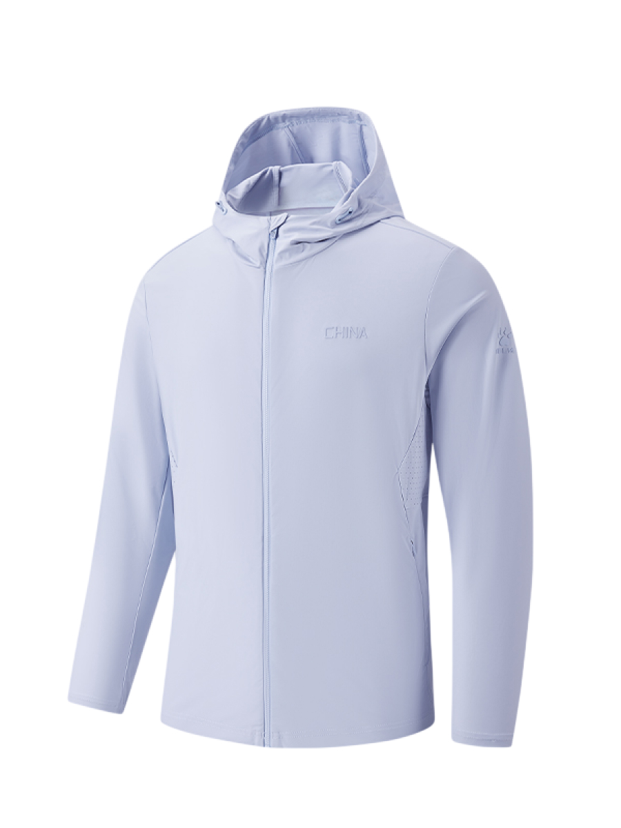 Ветровка KELME Knitted Sun Protection Clothing Light Blue