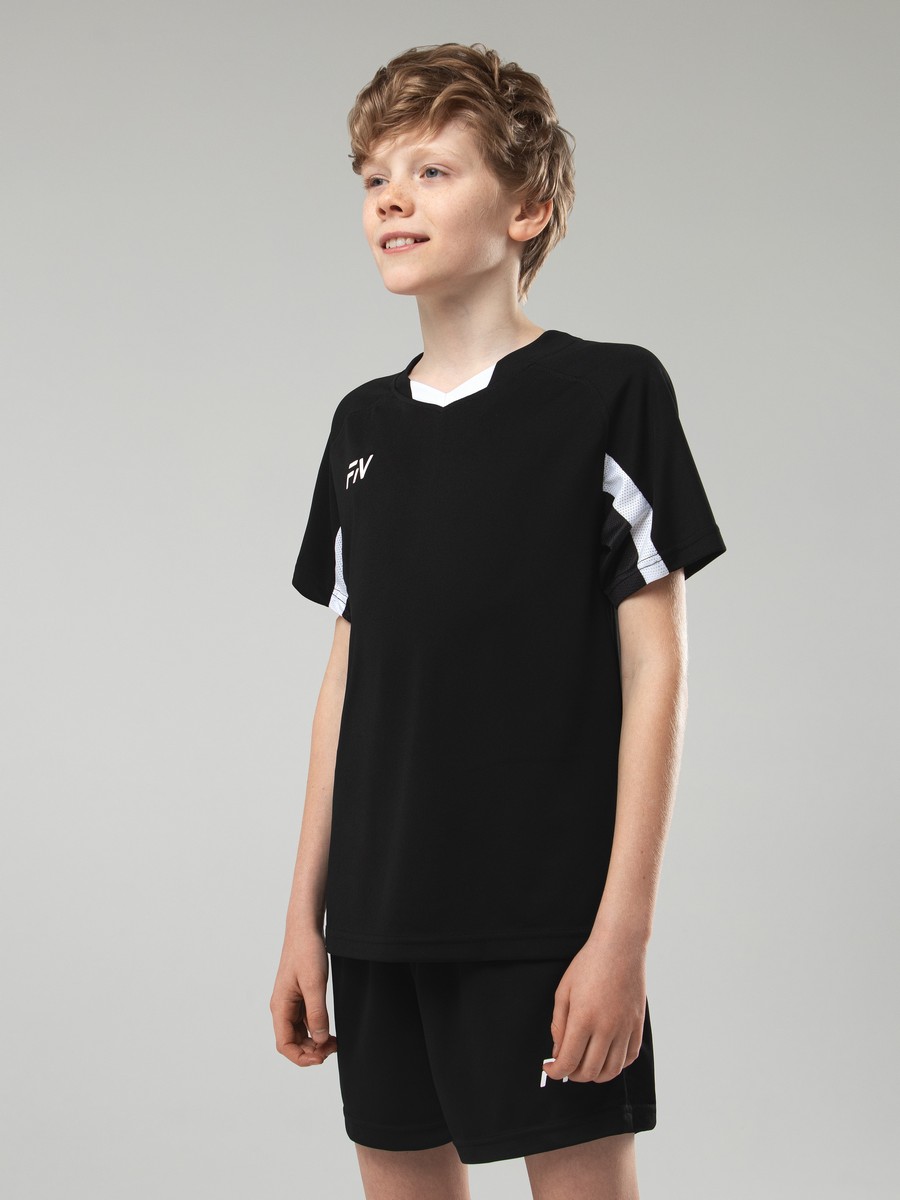 Детская футбольная форма FN Fame Kid (Black/White)
