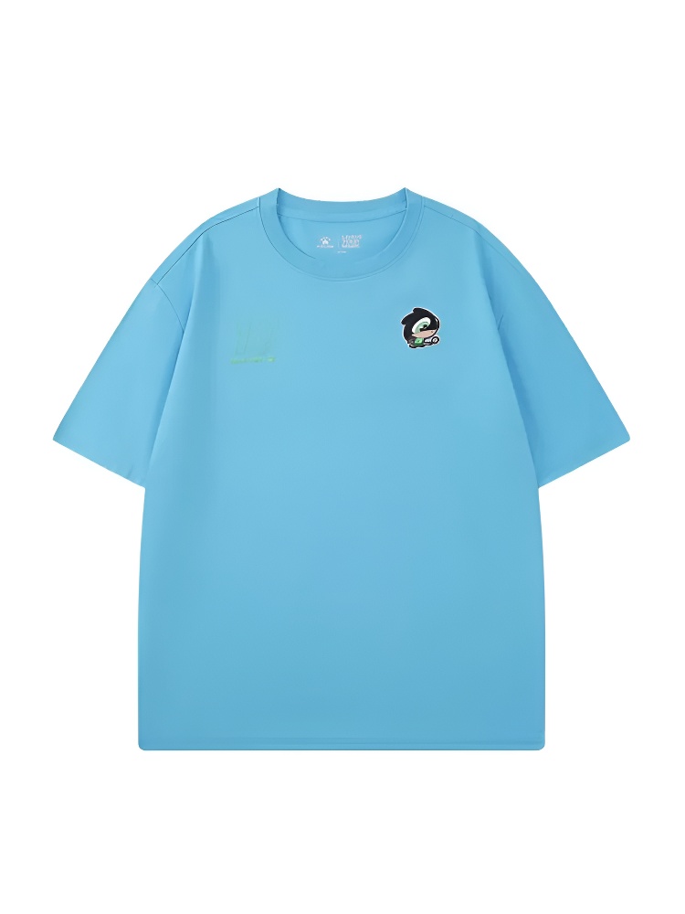 Футболка KELME Round Neck Short Sleeve T-shirt Blue