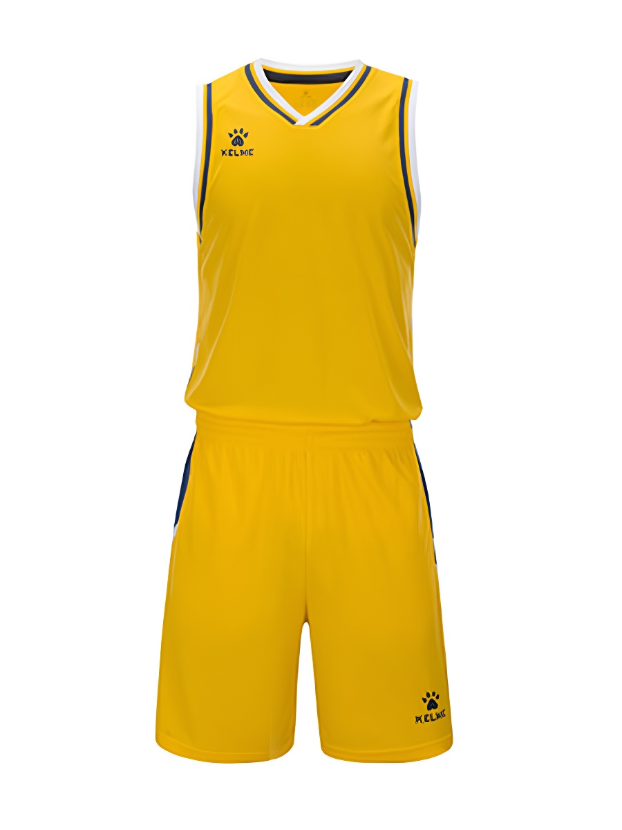 Детская баскетбольная форма KELME Children's Basketball Uniform Yellow