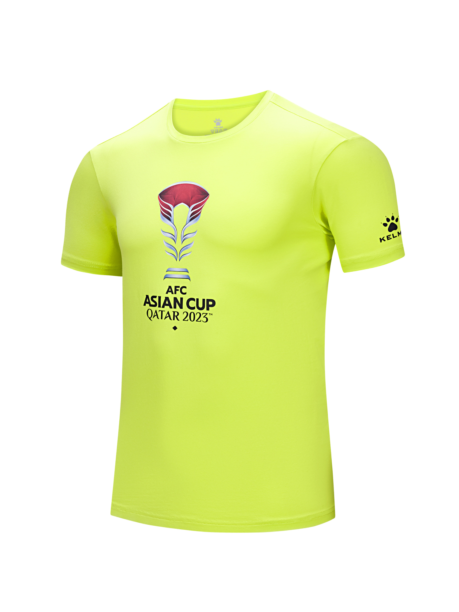 Футболка KELME Round Neck T-shirt Light Green