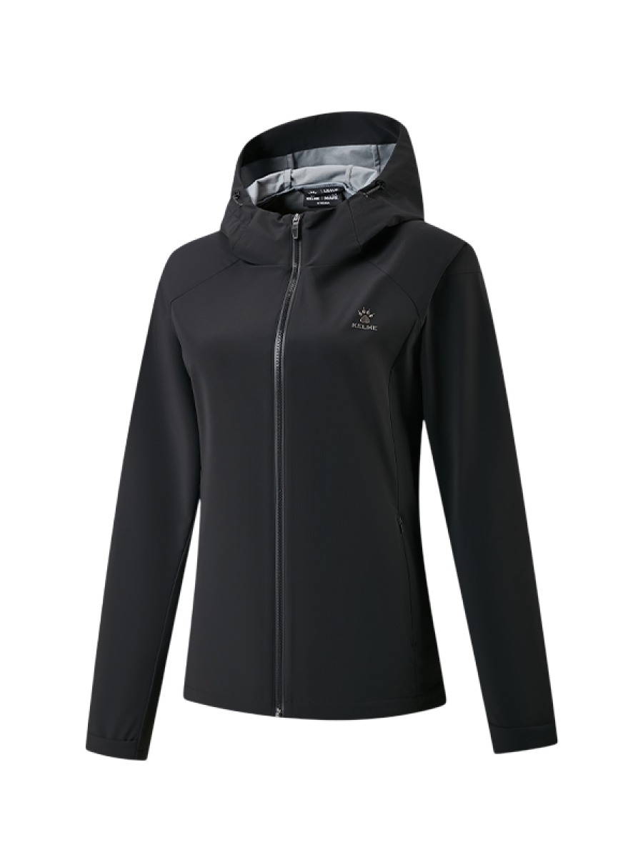 Ветровка KELME Hooded Woven Jacket Black
