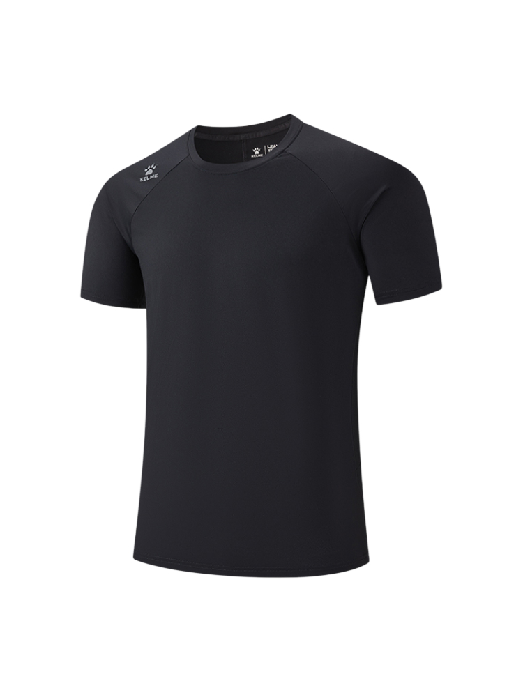 Футболка KELME Crew Neck Short-sleeved T-shirt Black