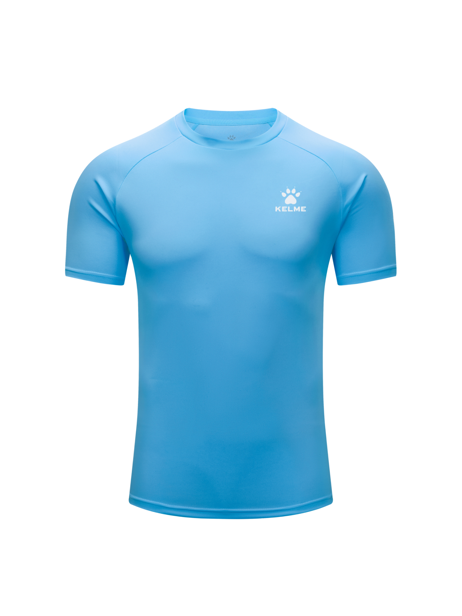 Футболка KELME Round Neck Short T Light Blue