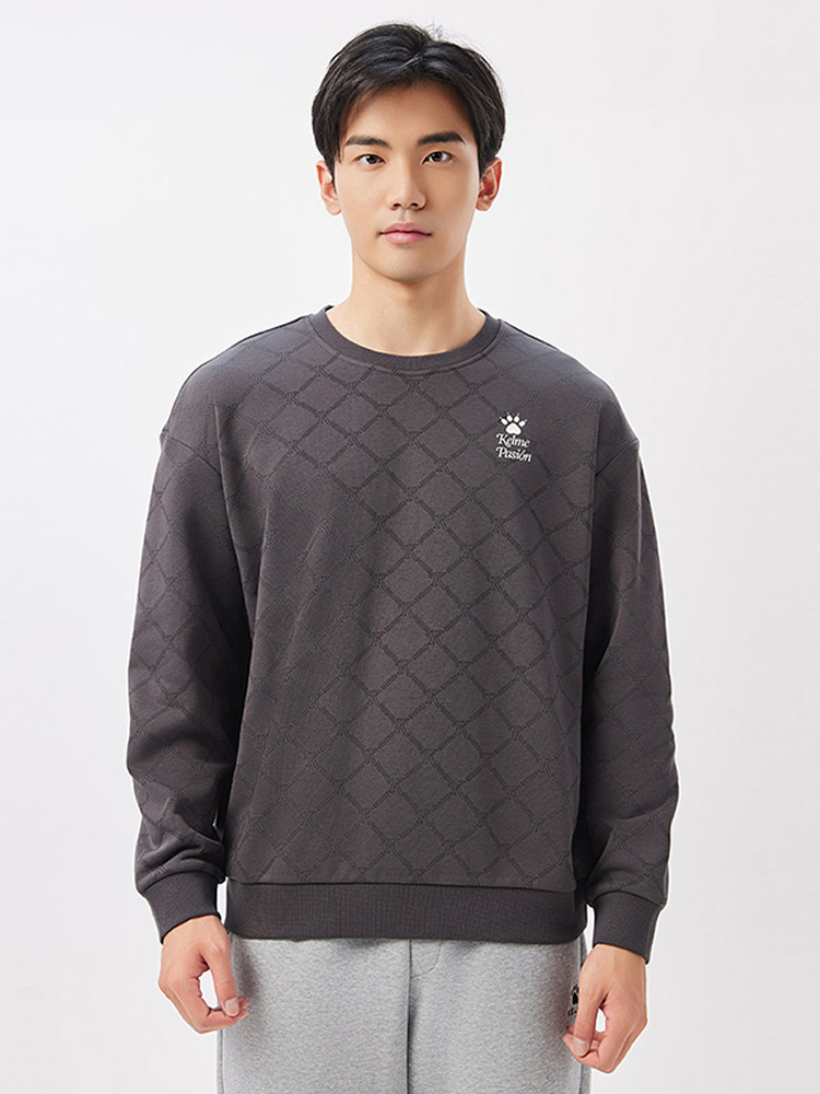 Свитшот KELME Crew Neck Sweatshirt Grey