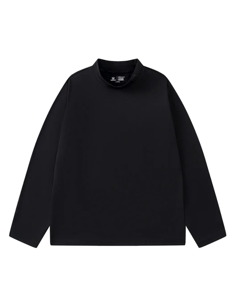 Свитшот KELME Mock Neck Long Sleeve T-shirt Black