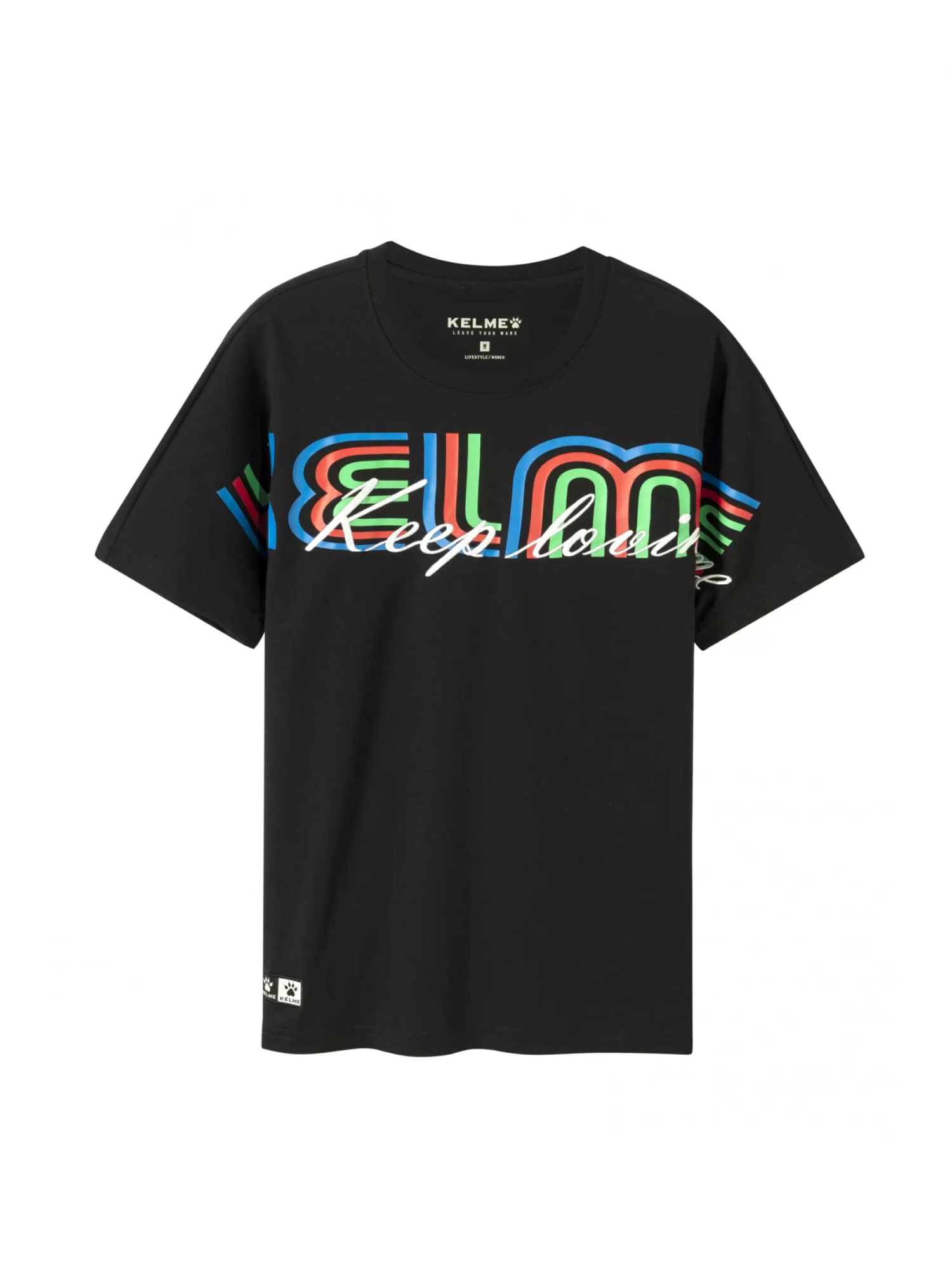 Футболка KELME Round Neck Short T Black