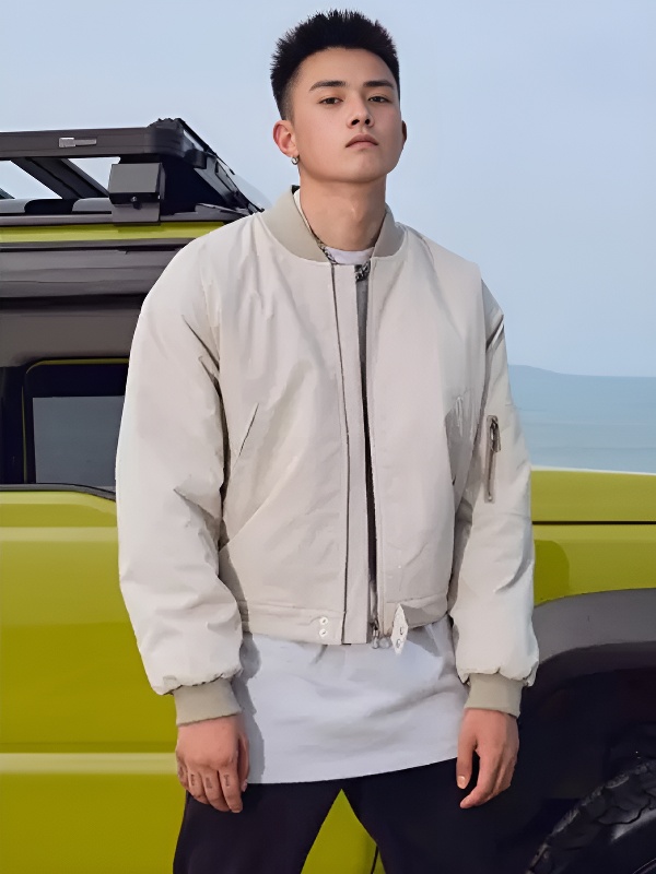 Бомбер KELME Cotton Clothes Beige
