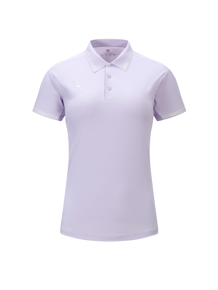 Футболка-поло KELME Women's Polo Shirt Light Purple