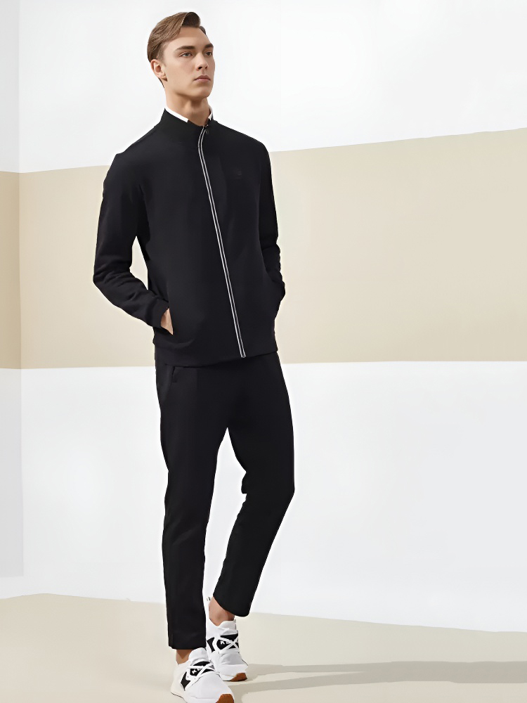 Олимпийка KELME Men's Knitted Jacket Black