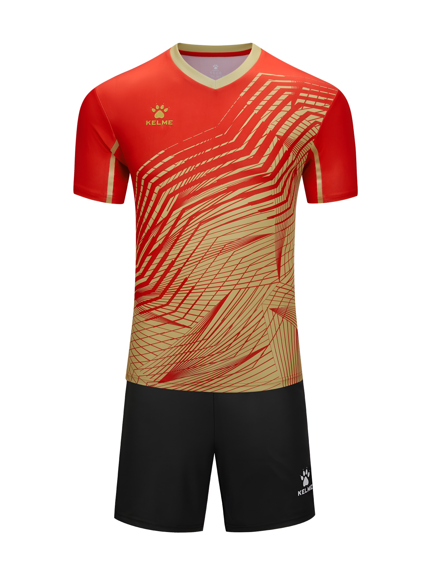 Теннисная форма KELME Table Tennis Set (Red/Gold)