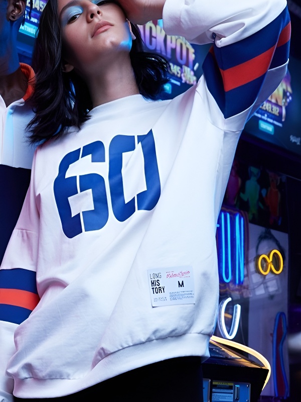 Свитшот KELME Round Neck Sweater White