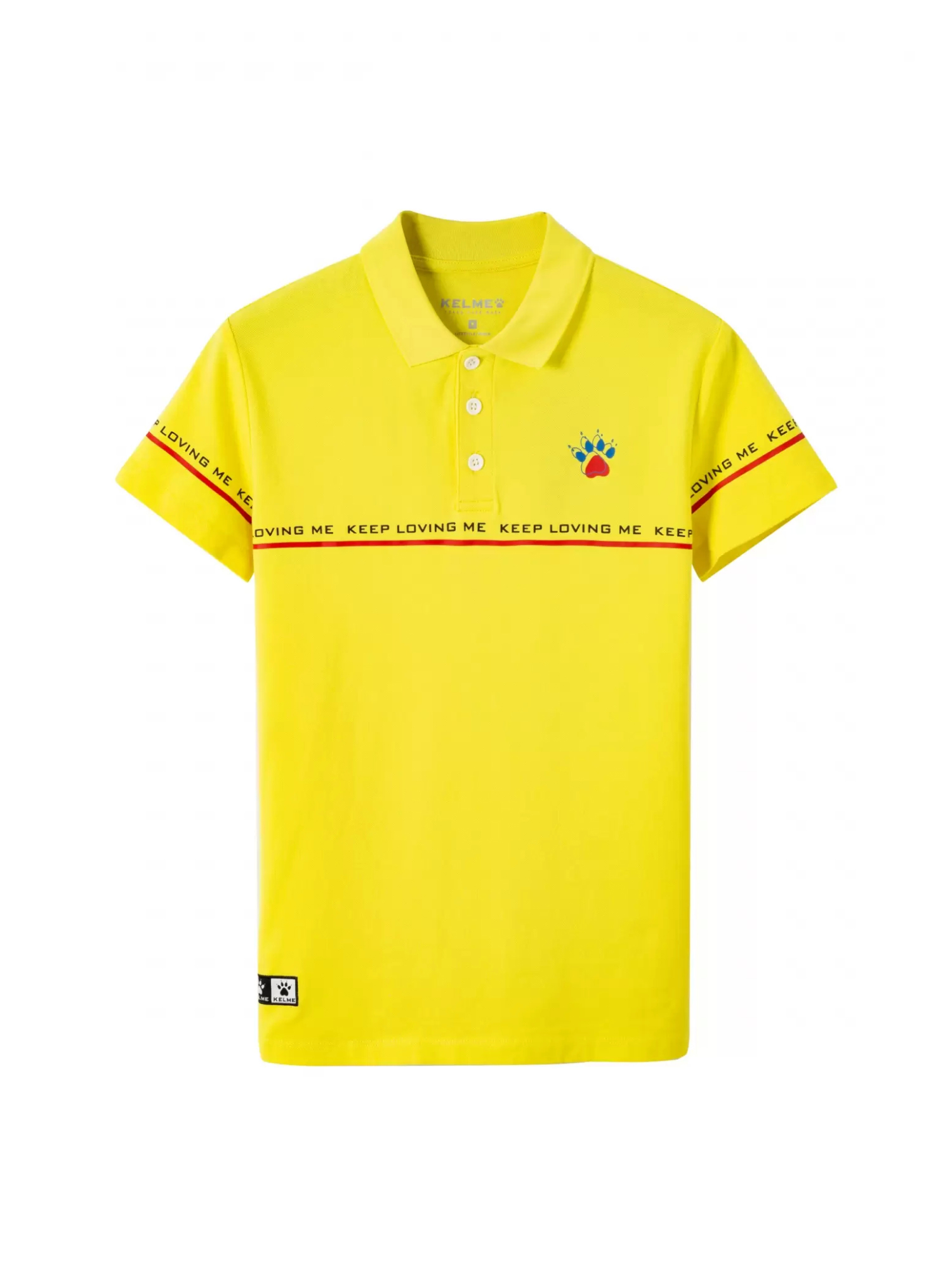 Футболка-поло KELME Short Sleeve Polo Yellow