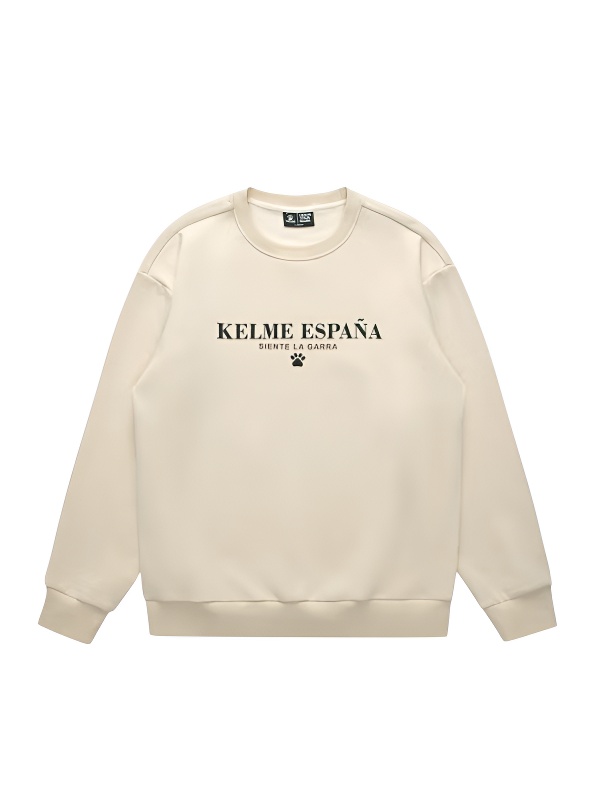 Свитшот KELME Fleece Crew Neck Sweatshirt Beige