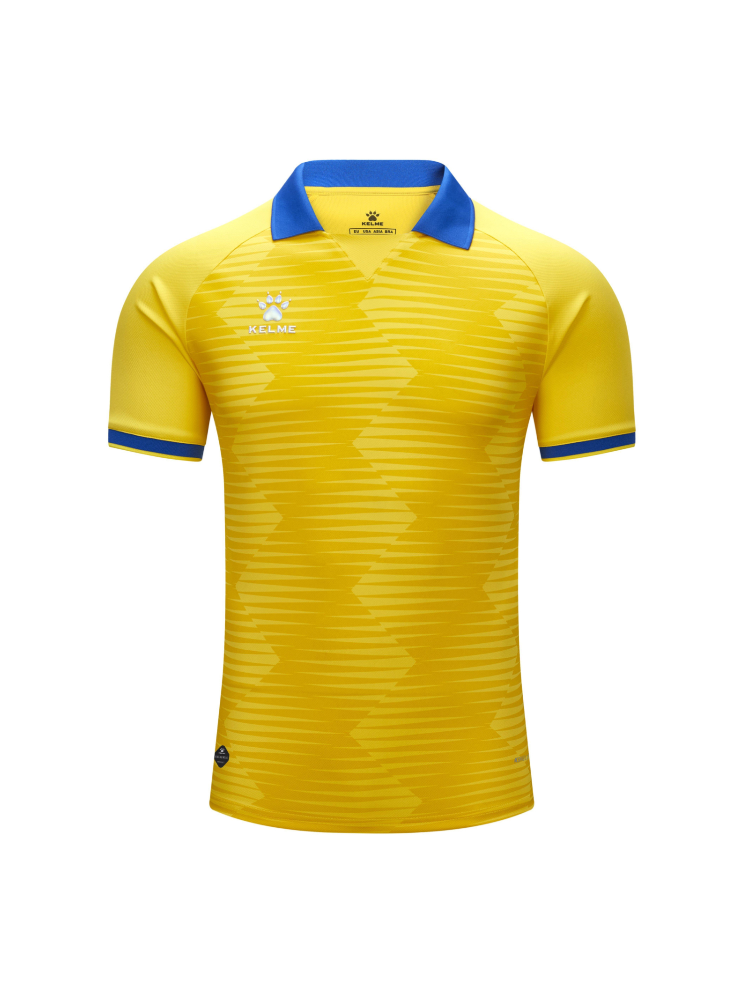 Футболка KELME Short Sleeve Football Shirt Yellow
