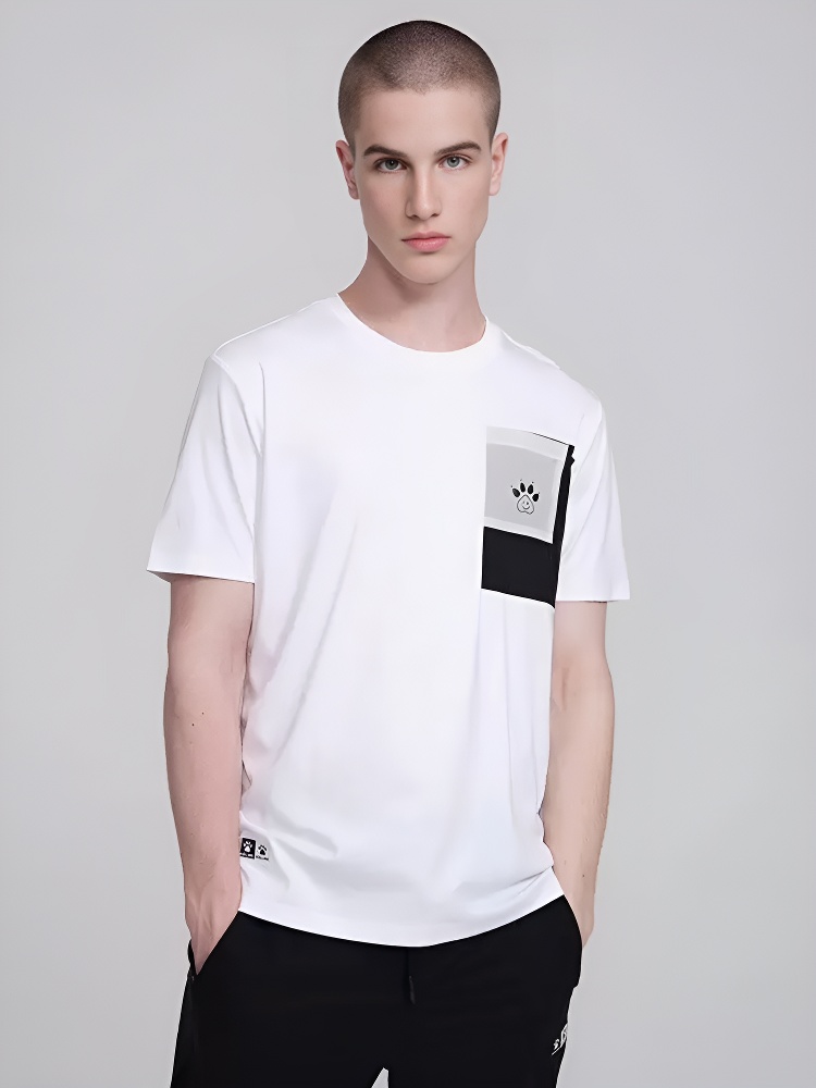 Футболка KELME Round Neck Short T White
