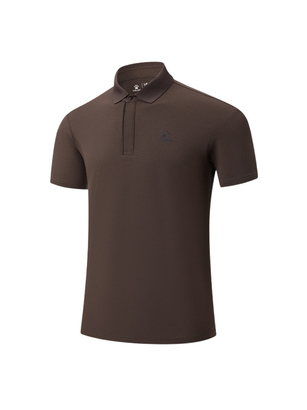 Футболка-поло KELME Short-sleeved Polo Shirt Dark Brown