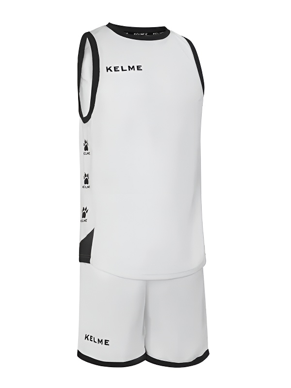 Баскетбольная форма KELME Basket Set Vitoria (White/Black)