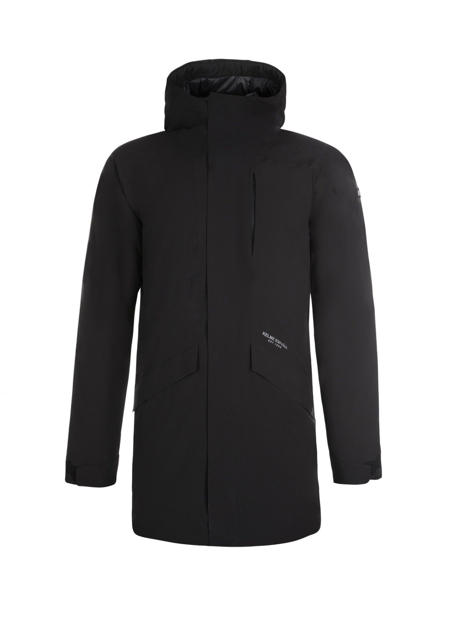 Пуховик KELME Mid-Length Down Jacket Black