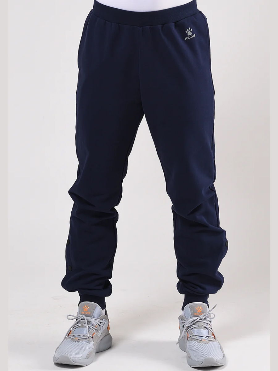 Брюки KELME Basketball Long Pants Button Sweat Pants Dark Blue