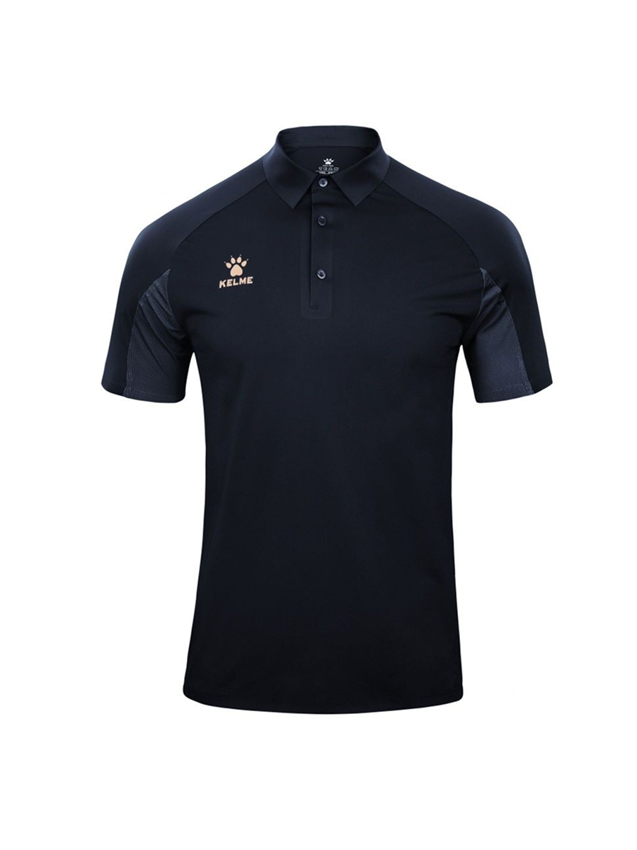 Футболка-поло KELME Short Sleeve Polo Shirt Dark Blue