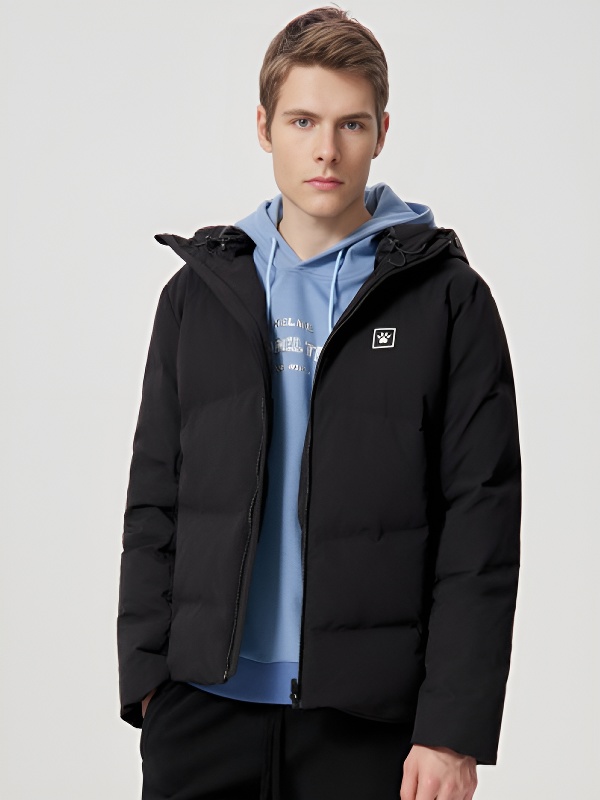 Пуховик KELME Short Down Jacket Black