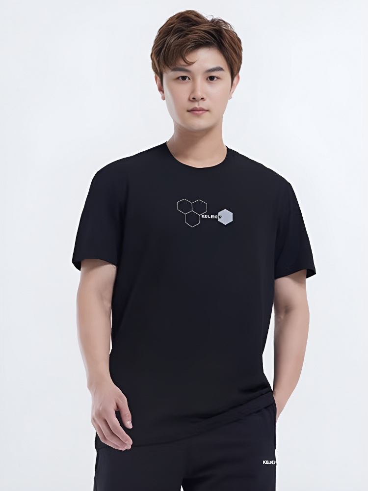 Футболка KELME Round Neck Short Sleeve T-Shirt Black