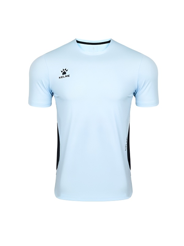 Футболка KELME Round Neck T-Shirt Light Blue