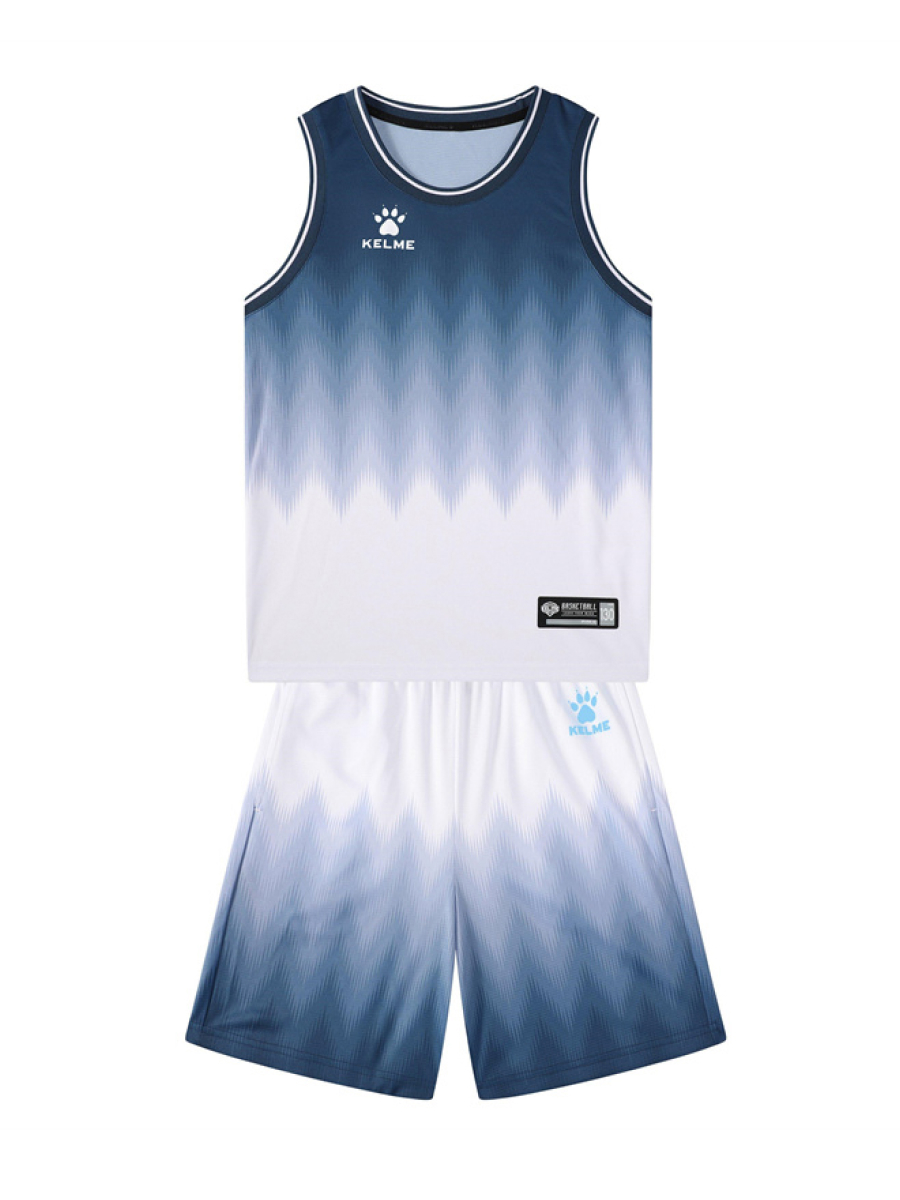 Детская баскетбольная форма KELME Children's Basketball Uniform Dark Blue