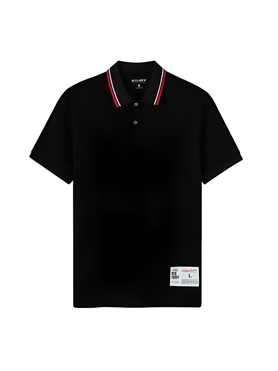 Футболка-поло KELME Short Sleeve Polo Shirt Black