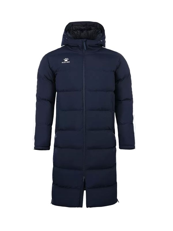 Пуховик KELME Men's Long Clothes Dark Blue