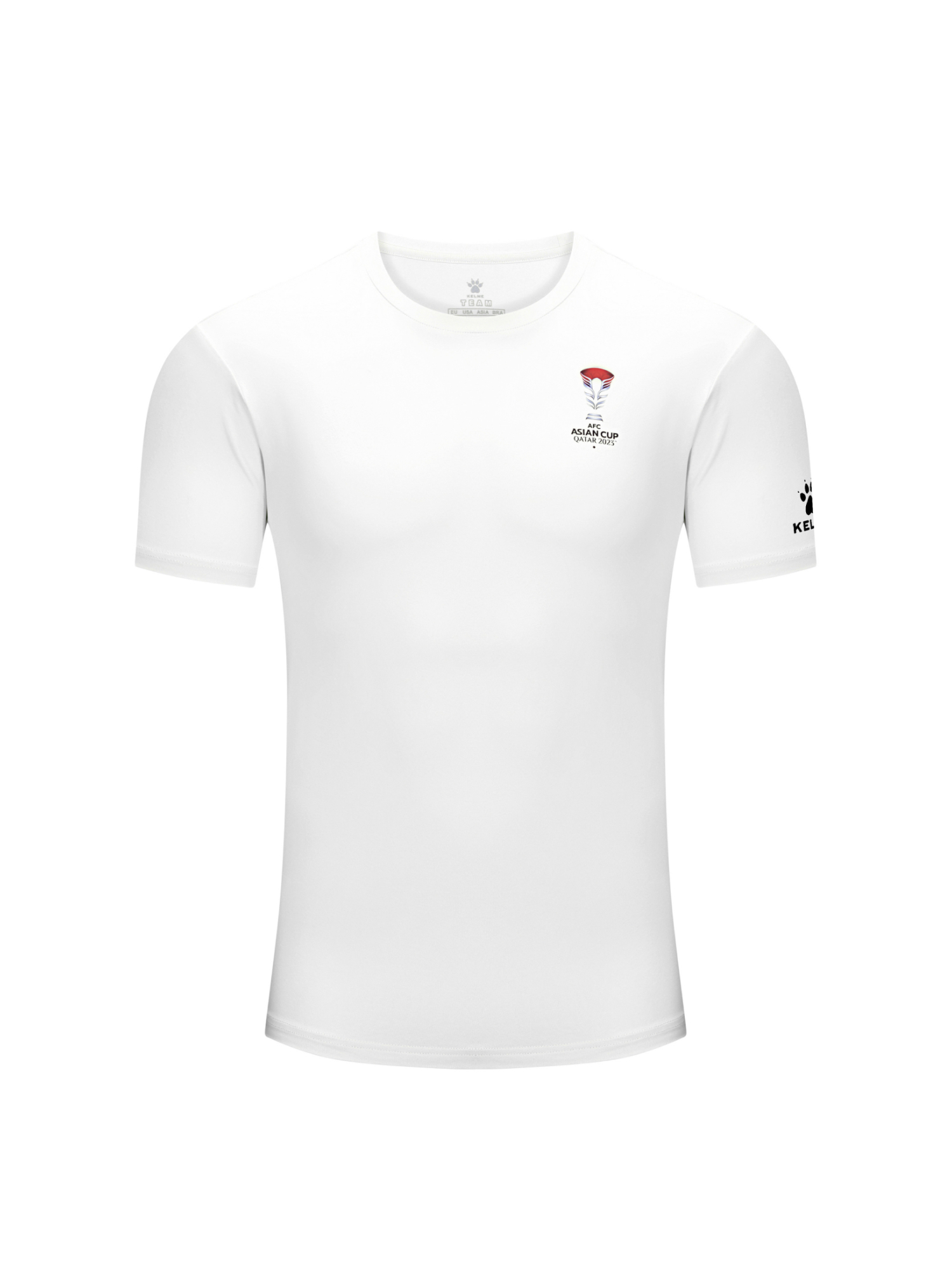 Футболка KELME Round Neck T-Shirt White