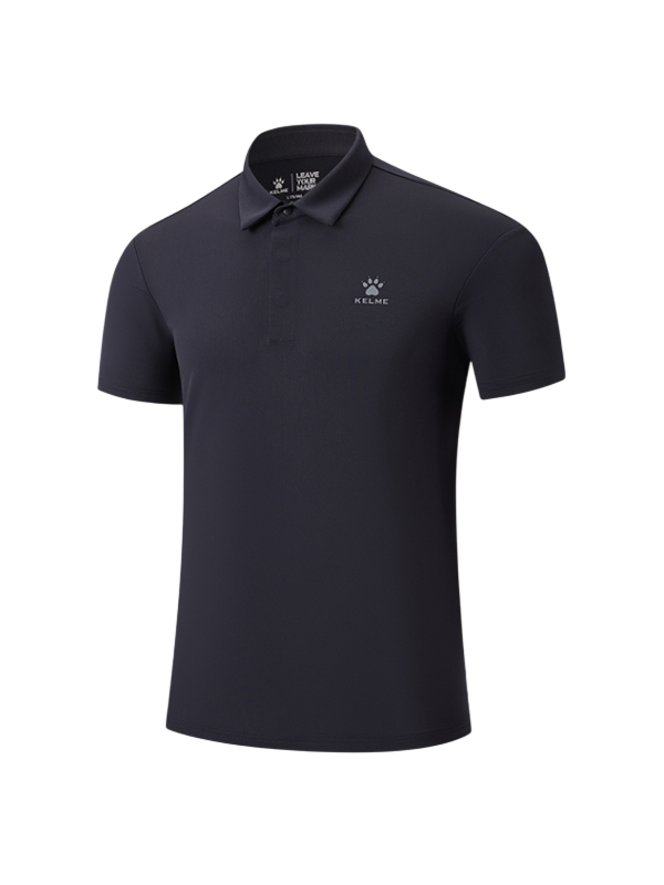 Футболка-поло KELME Short-Sleeved Polo Shirt Dark Blue