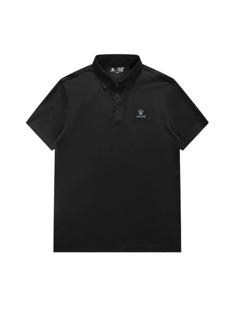 Футболка-поло KELME Short Sleeve Polo Shirt Black