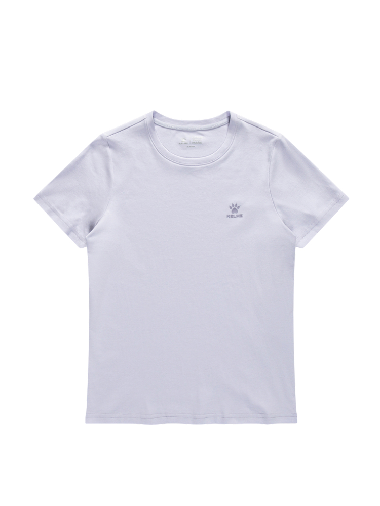 Футболка KELME Round Neck Short Sleeve T-shirt Violet