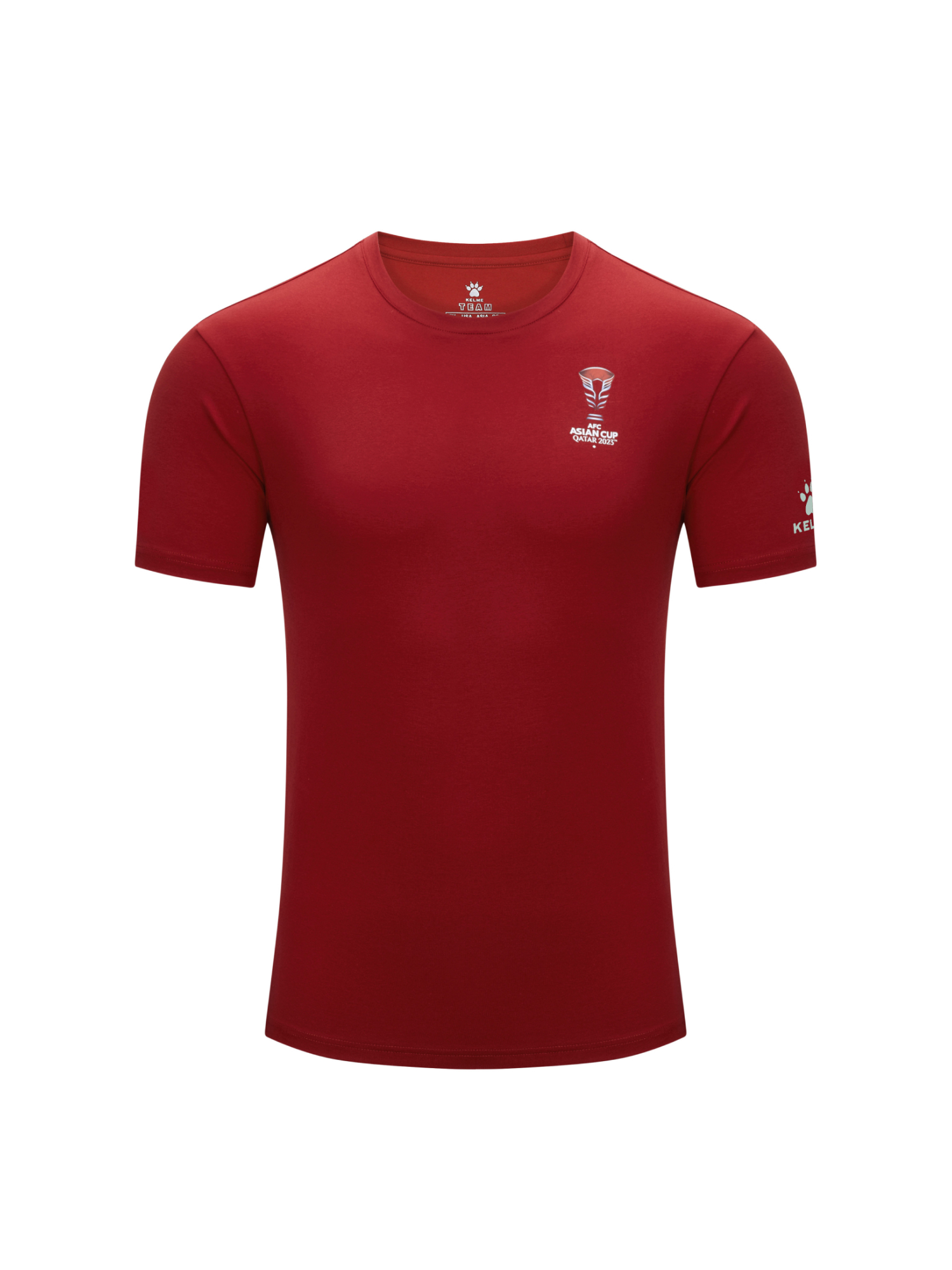 Футболка KELME Round Neck T-shirt Red