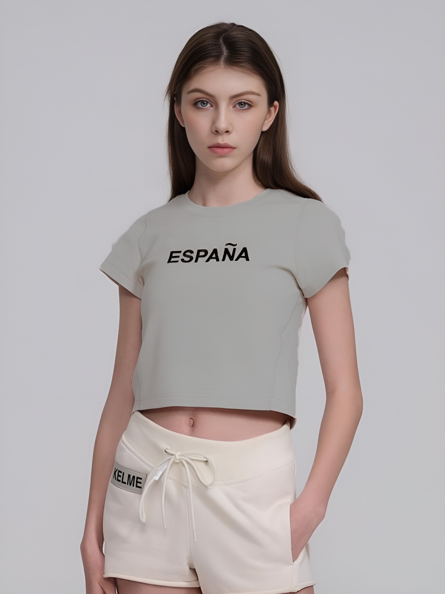Футболка KELME Short-Sleeved T-Shirt Grey