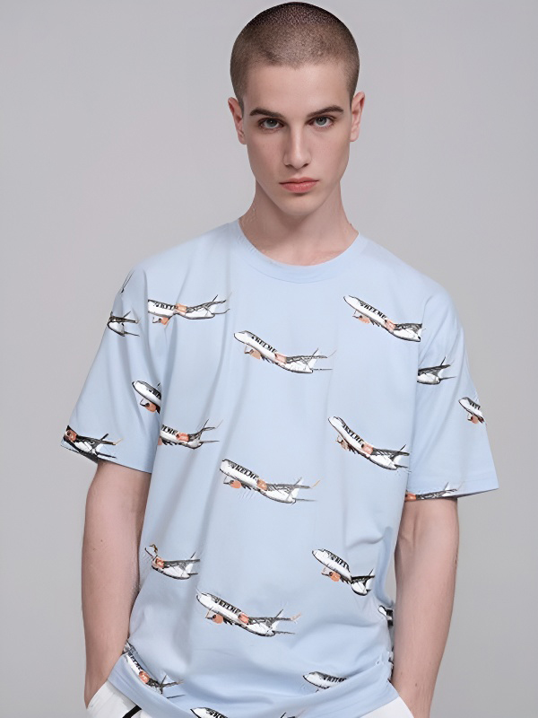 Футболка KELME Short-Sleeved T-Shirt Light Blue