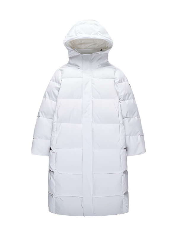 Пуховик KELME Long Down Jacket White