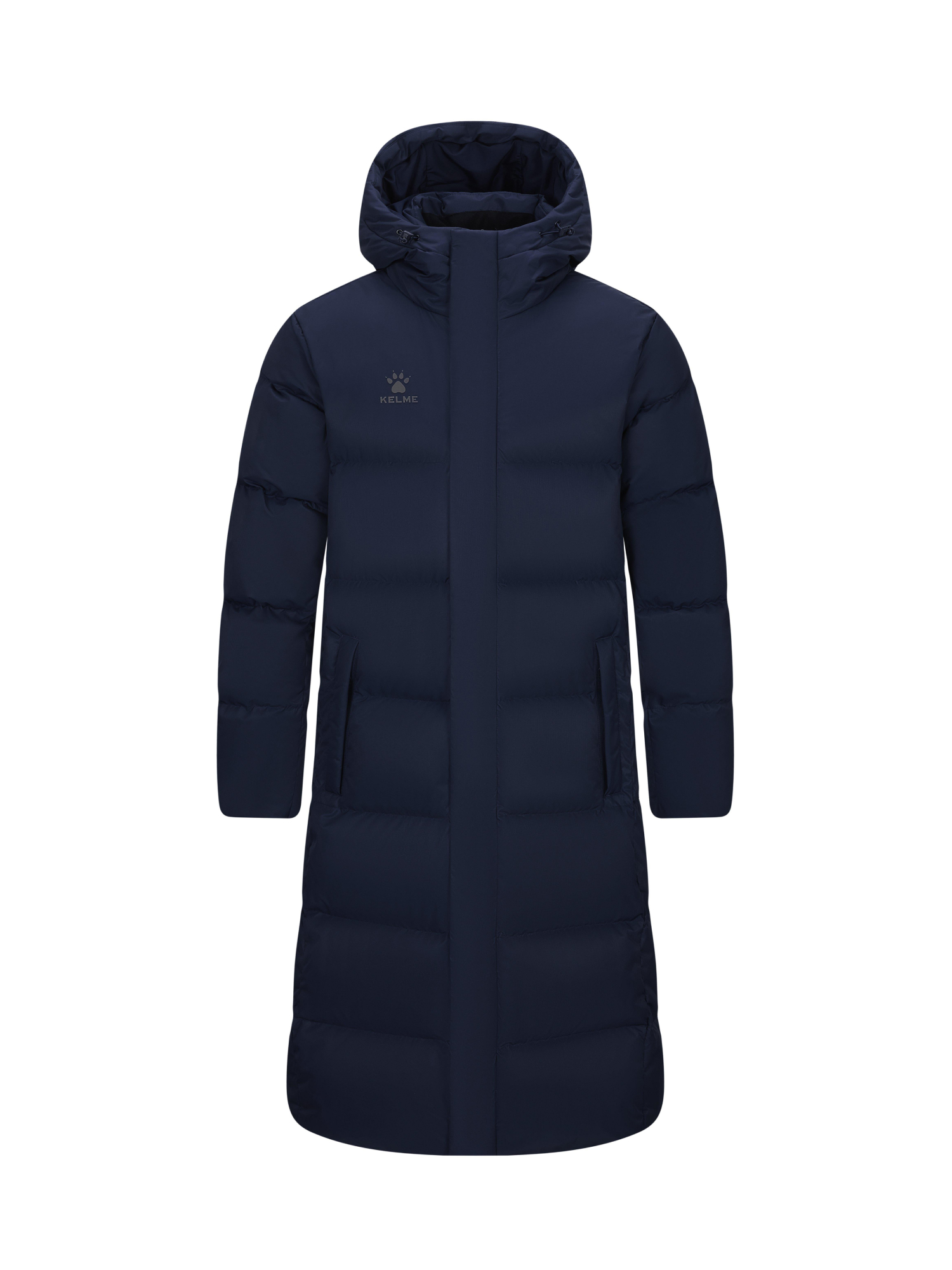 Пуховик KELME Long Down Jacket Dark Blue