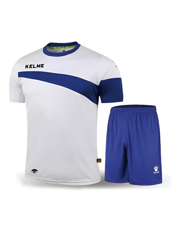 Футбольная форма KELME Short Sleeve Football Set (White/Blue)