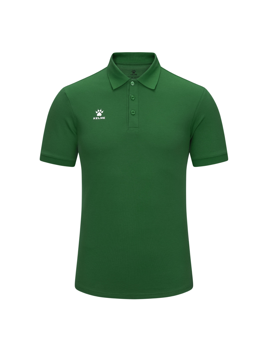 Футболка-поло KELME Short Sleeve Polo Shirt Green
