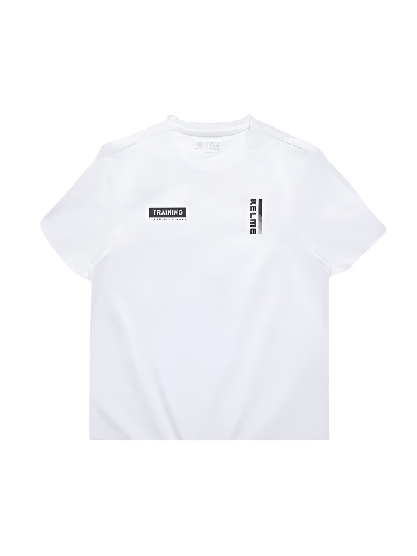 Футболка KELME Round Neck Short Sleeve T-Shirt White