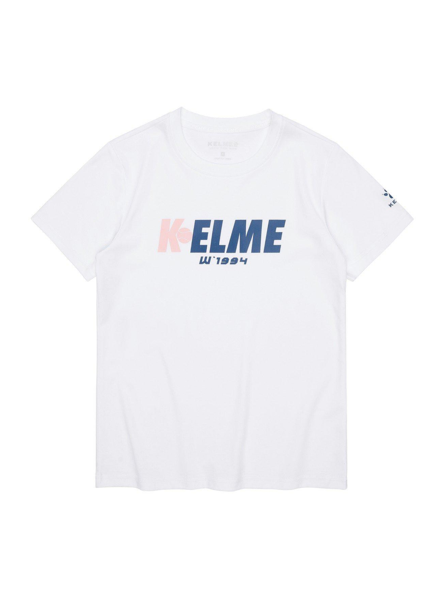 Футболка KELME Round Neck Short Sleeve T-Shirt White