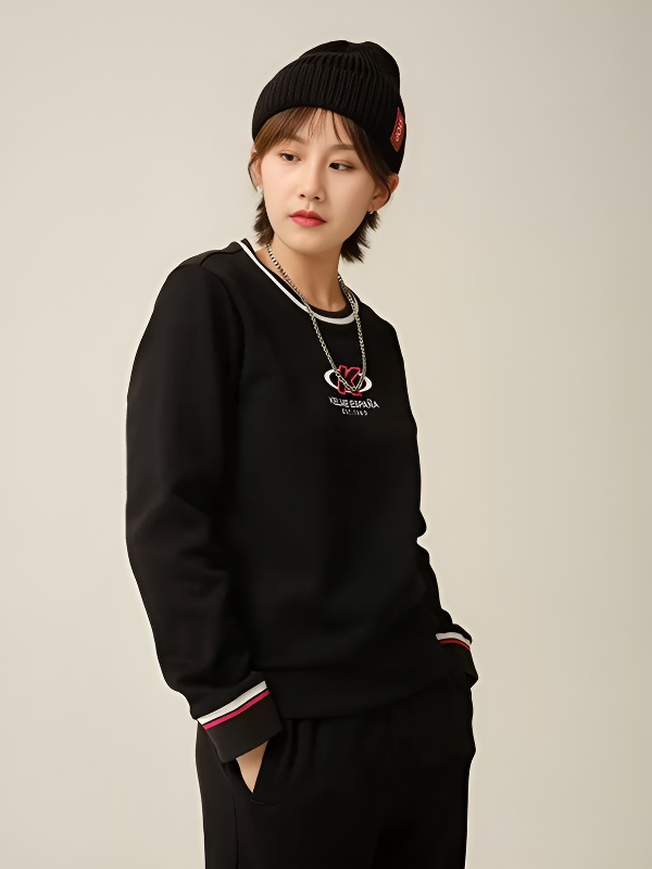 Свитшот KELME Round Neck Sweater Black