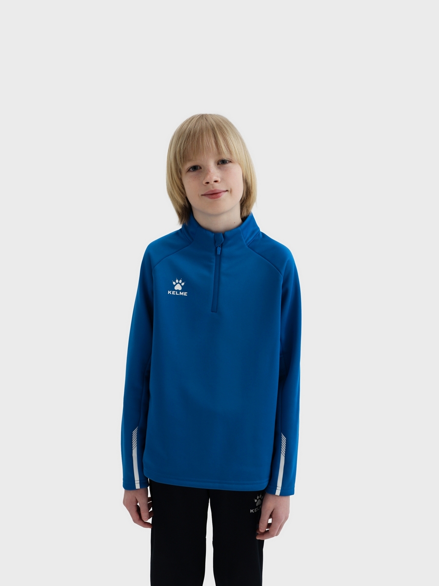 Детская олимпийка KELME Children's Pullover (plus Fleece) Blue
